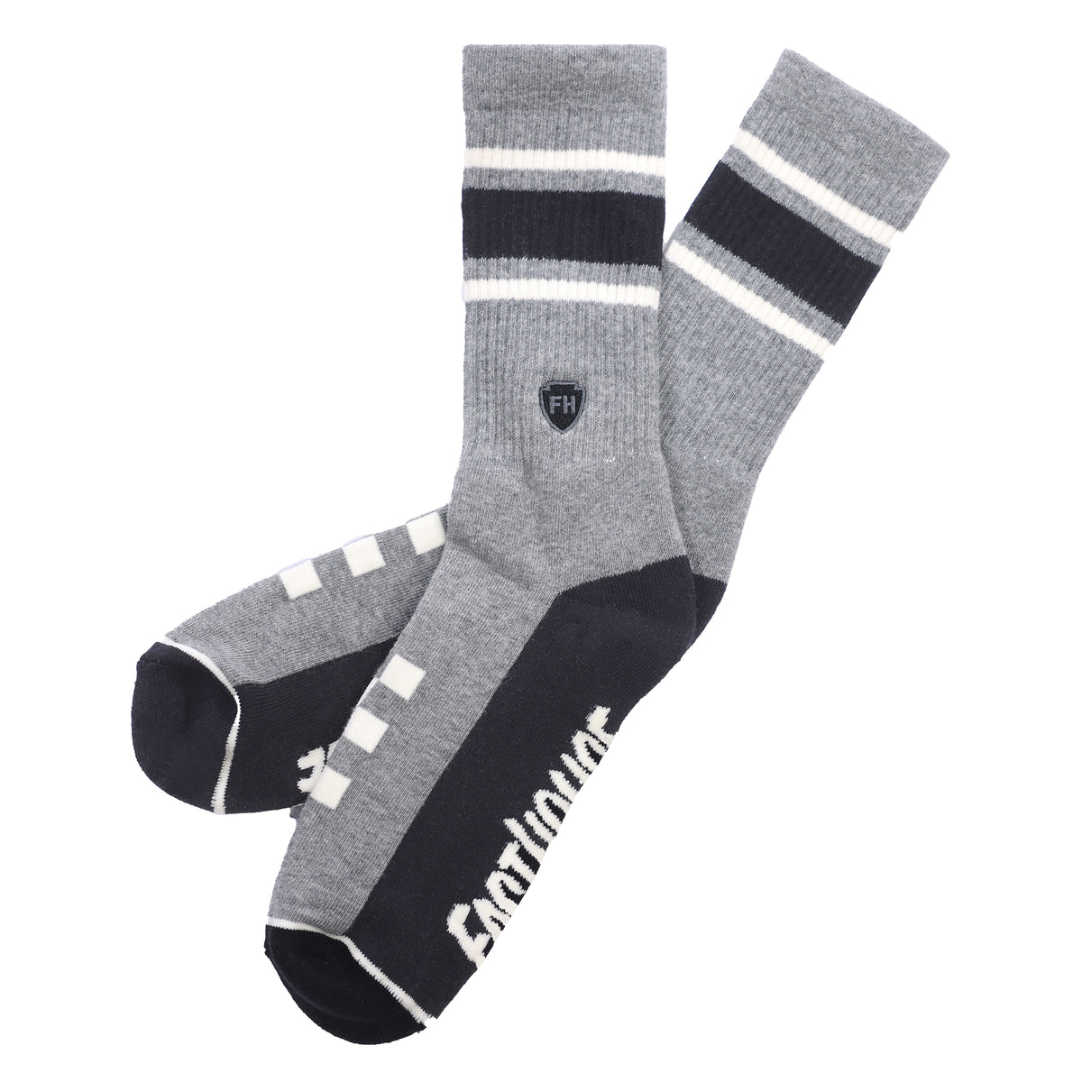 Fasthouse Venice Socks - Heather Gray/Black