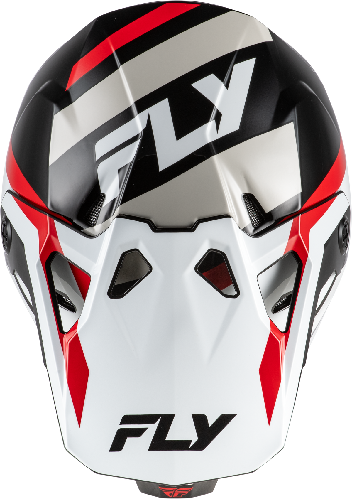 Fly Racing Formula CP Seal Helmet - White/Black/Red