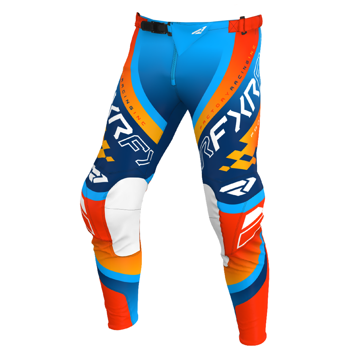 FXR Podium Swerve MX Gear Set - SLATE/SKY/NUKE 