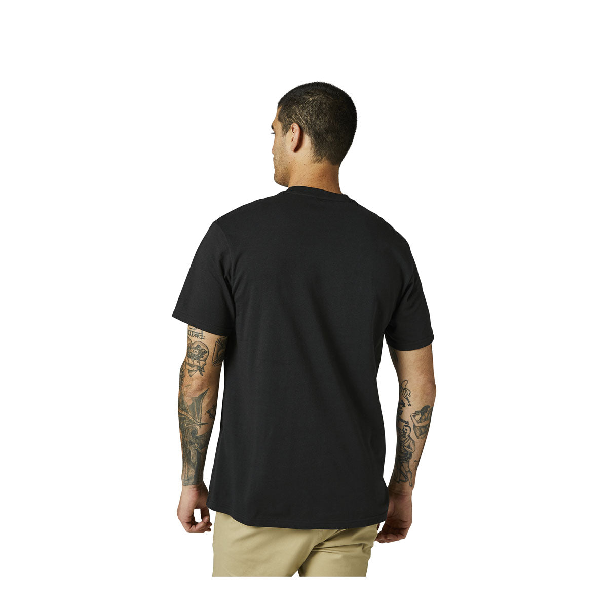 Fox Racing Legacy Fox Head Tee - Black/Black