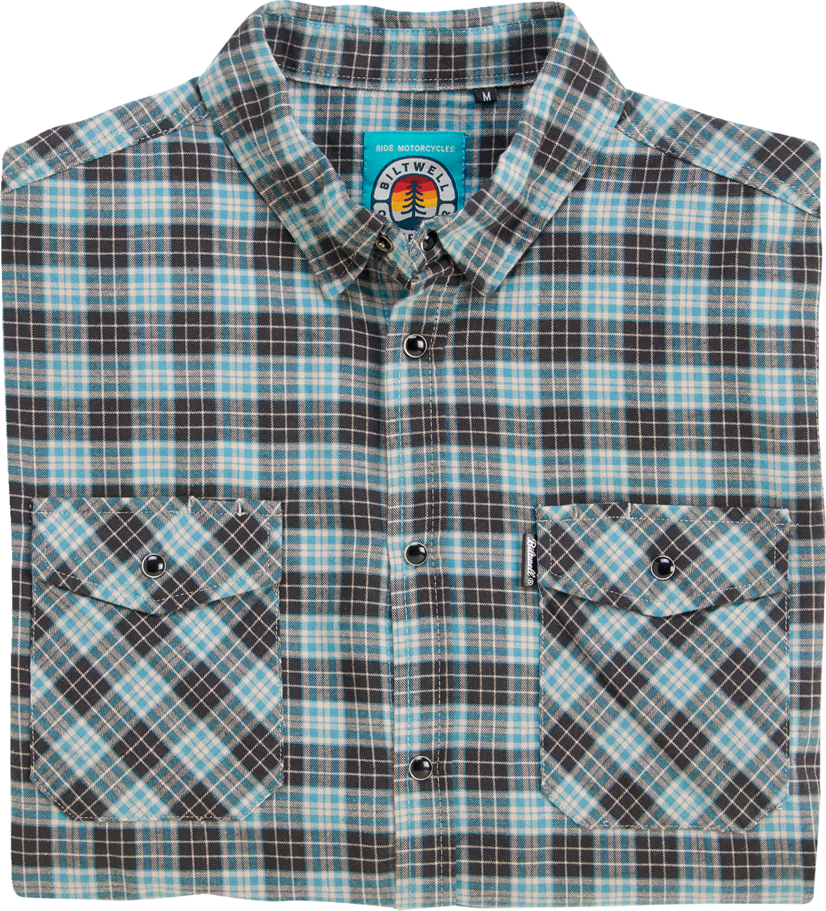 Pacific Flannel Shirt Blue