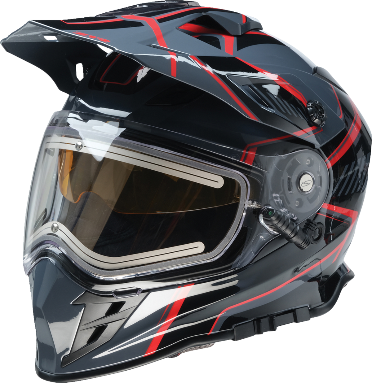Z1R Range 2.0 Snow Rotor Helmet - Black/Red