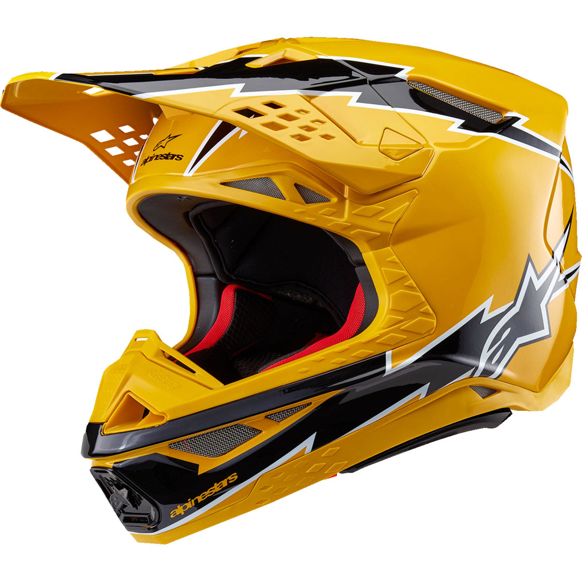 Alpinestars Supertech M10 Ampress MIPS Helmet - Yellow