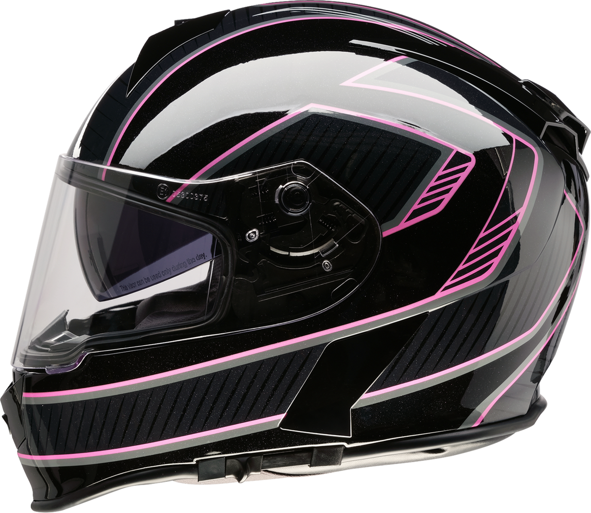 Z1R Warrant Amplify Helmet - Black/Pink