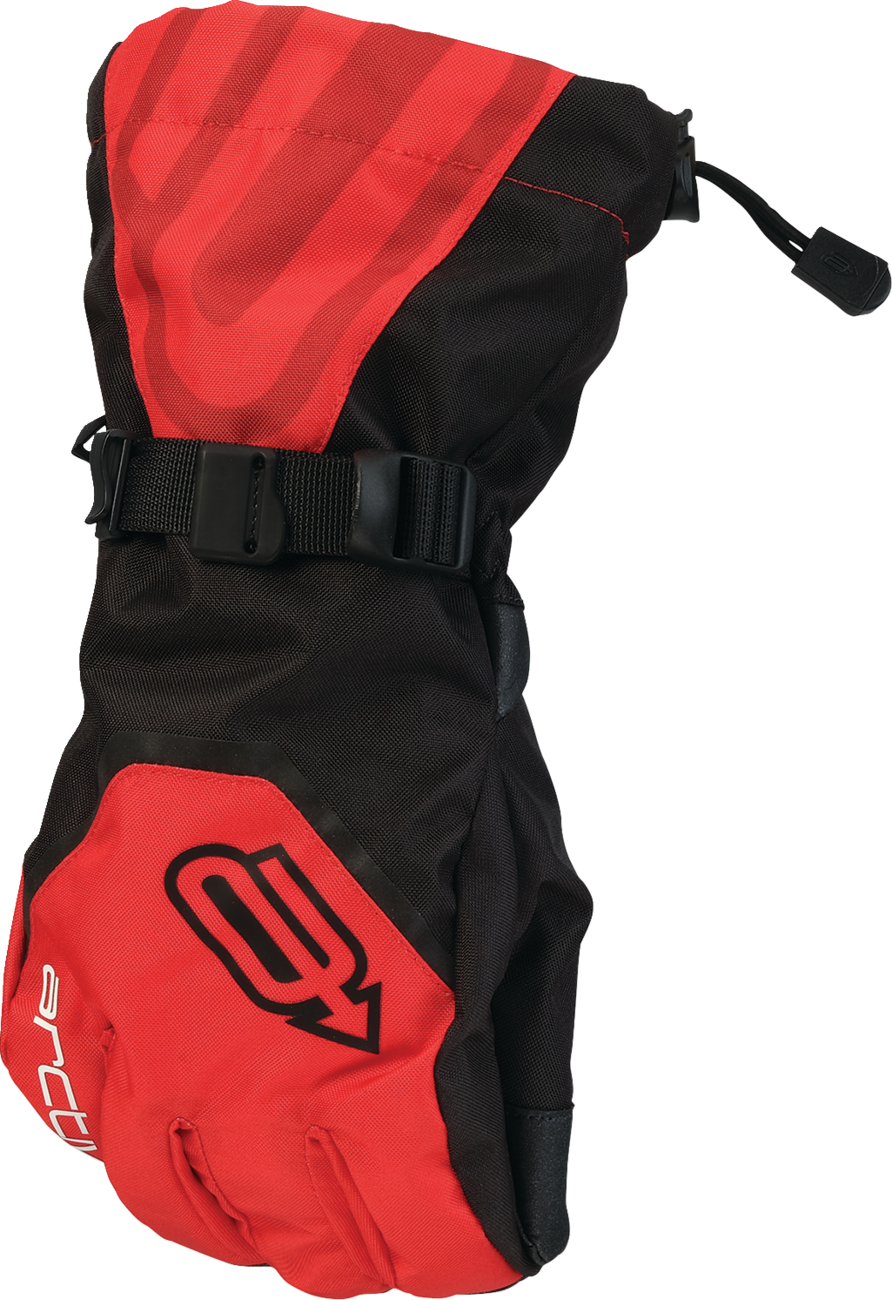 Arctiva Pivot 8 Gloves - Red/Black