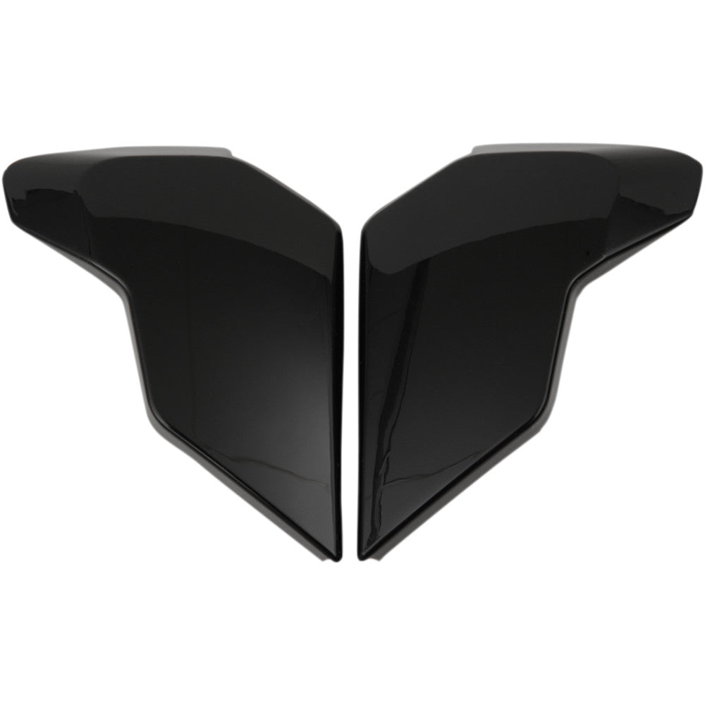 Icon Airflite Helmet Side Plates - Gloss Black