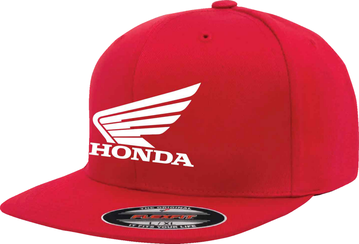 Facotry Effex Honda Big Wing Hat - Red