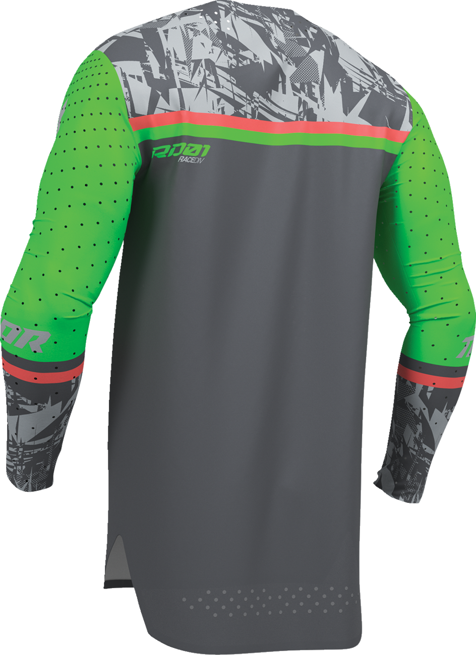Charcoal/Green