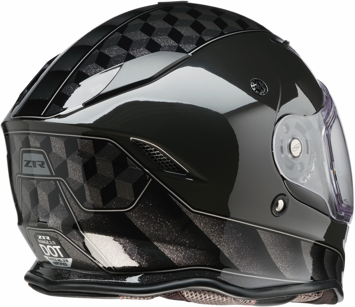 Z1R Nemesis Thunderbird Helmet - Gray