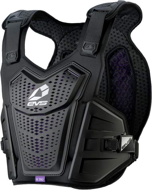 EVS F1 Pro Chest Protector w/ RE ZRO - Black/White