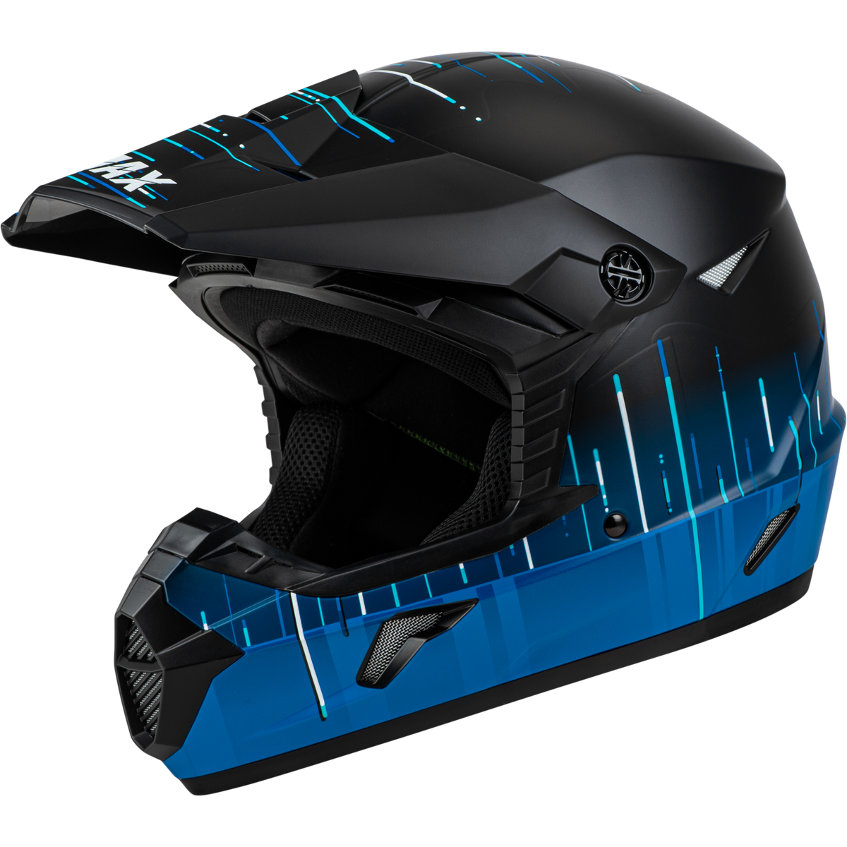 GMAX MX-46 Frequency Helmet Matte Black/Blue