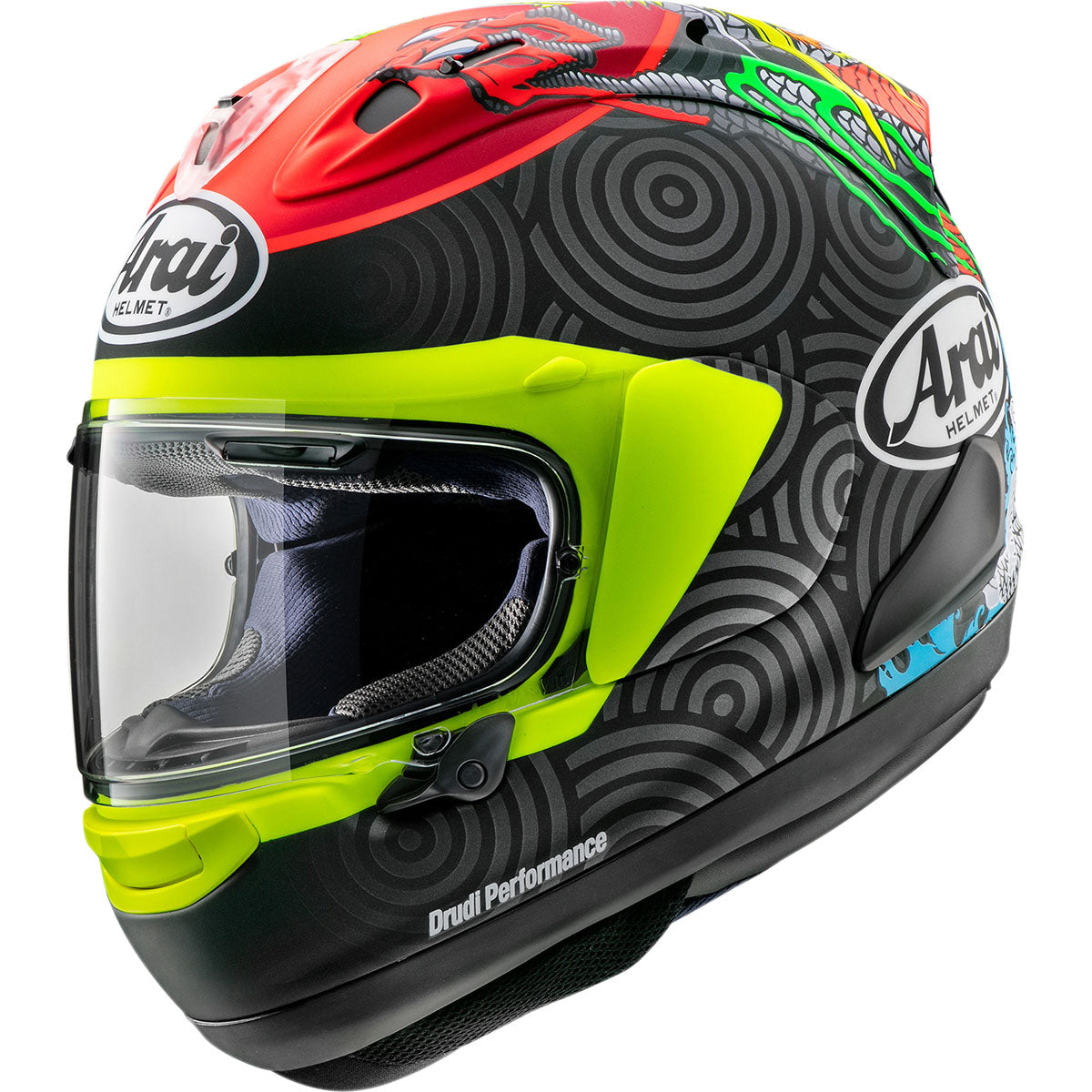 Arai Corsair-X Tatsuki Frost Helmet CLOSEOUT - Black