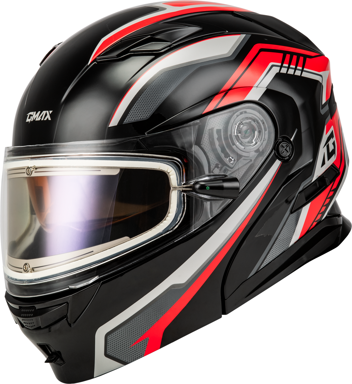 GMAX MD-01S Transistor Electric Helmet Black/Red