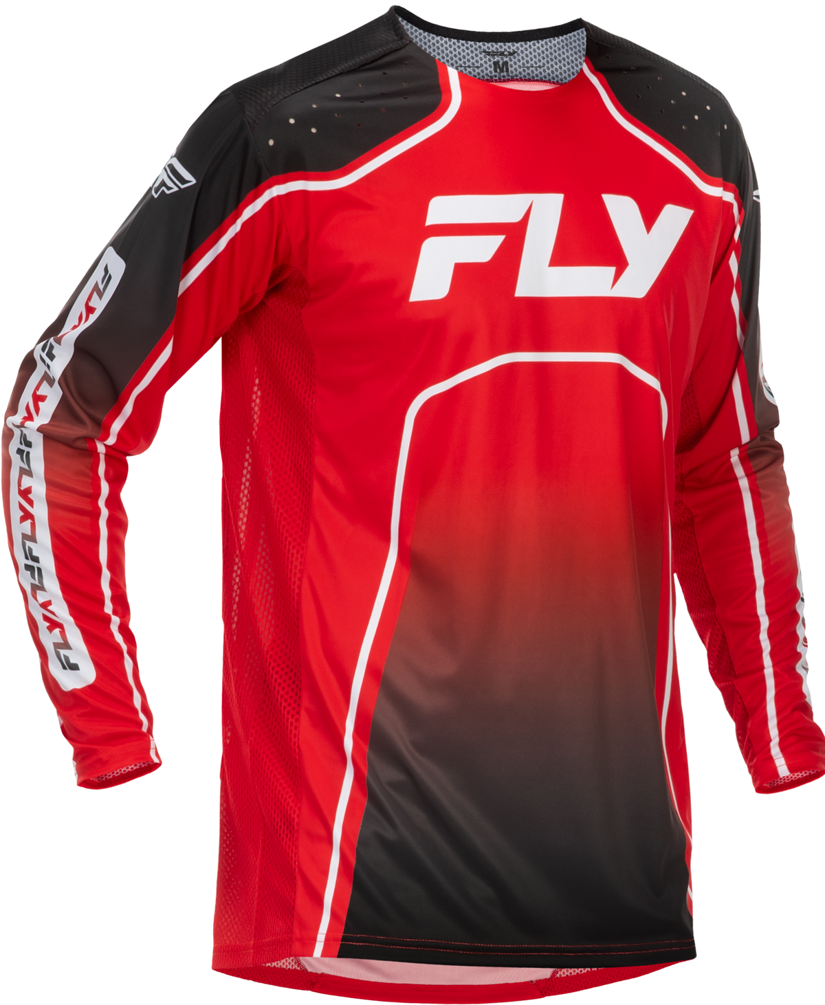 Fly Racing Rayce Bicycle Jersey - Red/Black/White