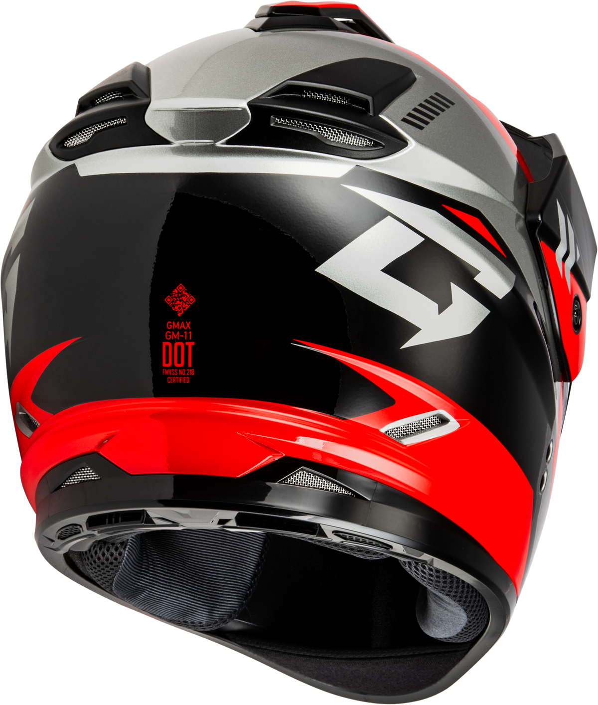 GMAX GM-11 Ronin Helmet Black/Red
