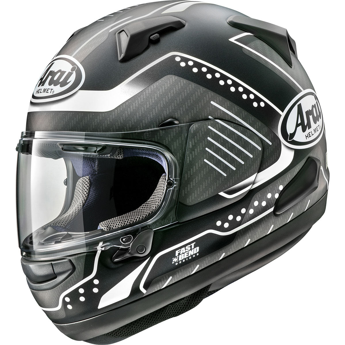 Arai Quantum-X Drone Helmet CLOSEOUT - Black Frost