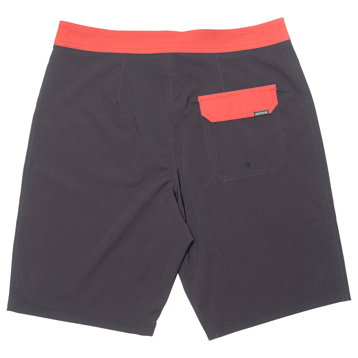 Fasthouse Burner 21" Boardshort - Black/Red