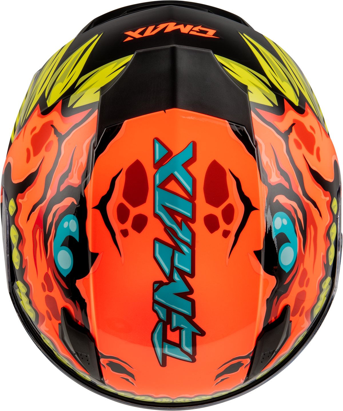 GMAX Youth GM-49Y Drax Helmet Orange