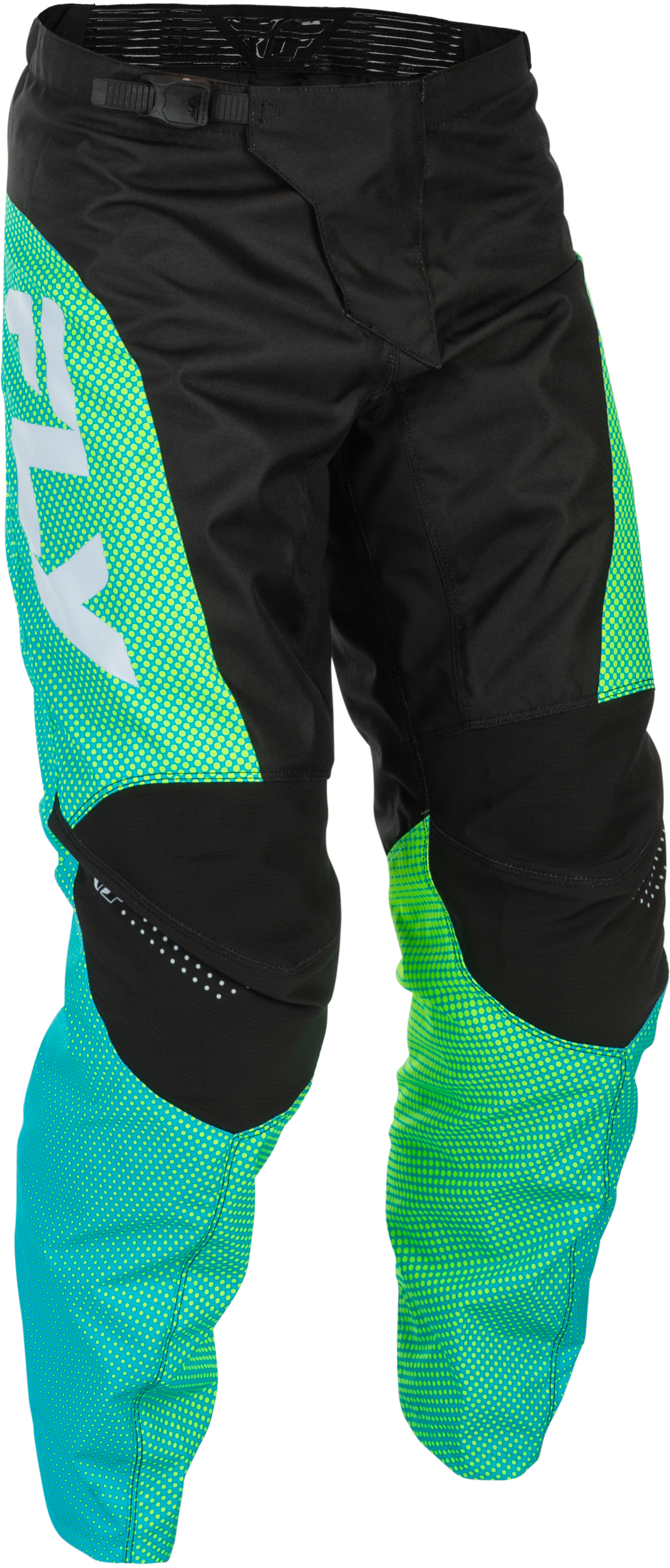 Fly Racing F-16 Pants - Aqua/Black/White