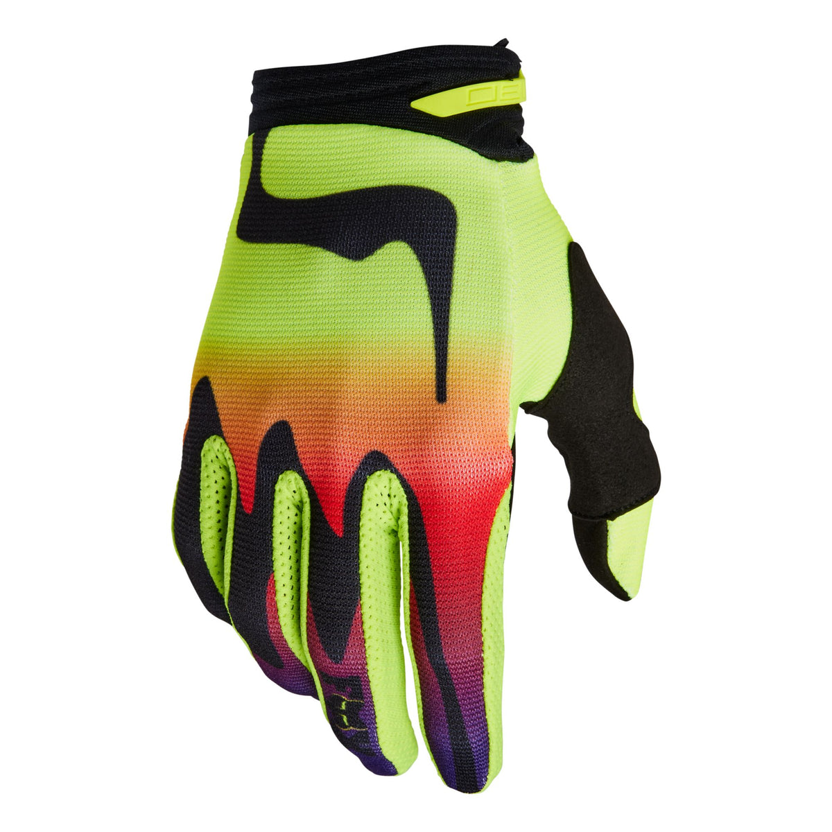 Fox Racing 180 Glove Kozmik CLOSEOUT - Flo Yellow