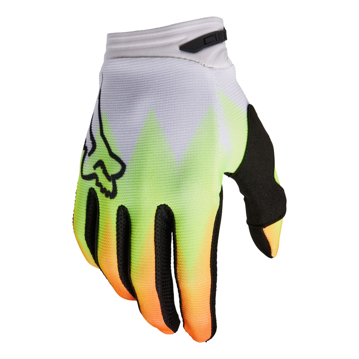 Fox Racing 180 Glove Statk CLOSEOUT - Red/Yellow
