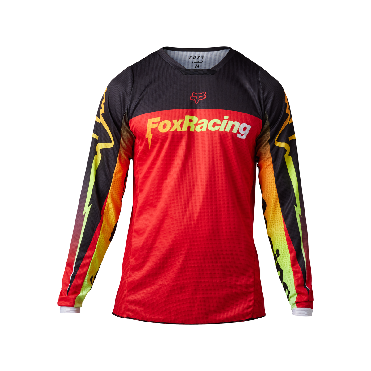 Fox Racing 180 Statk Jersey CLOSEOUT - Flo Red
