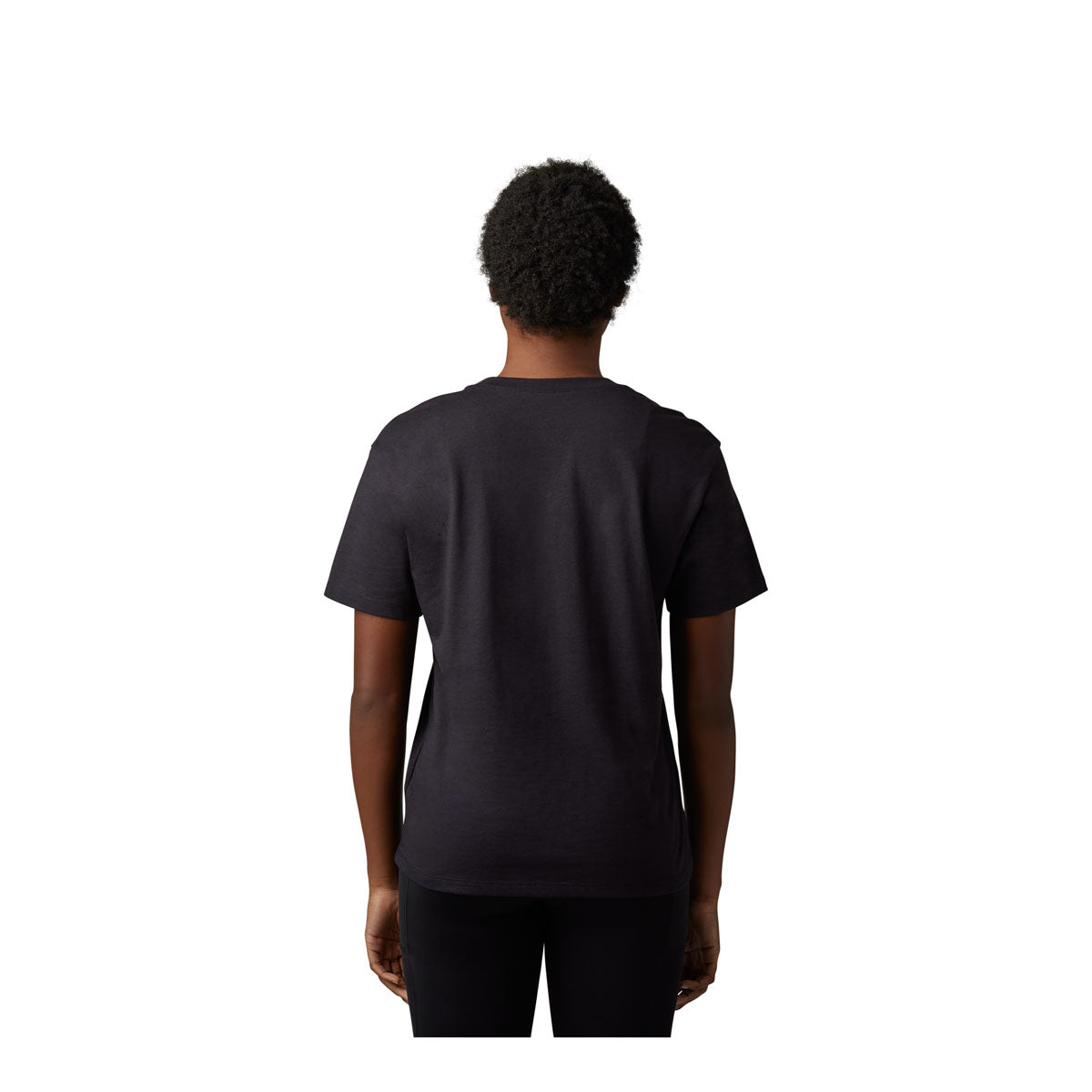 Fox Racing Womens Boundary V-Neck Tee - Black/Pink