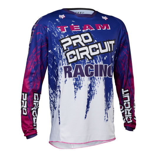Fox Racing Pro Circuit 180 Jersey - White/Blue