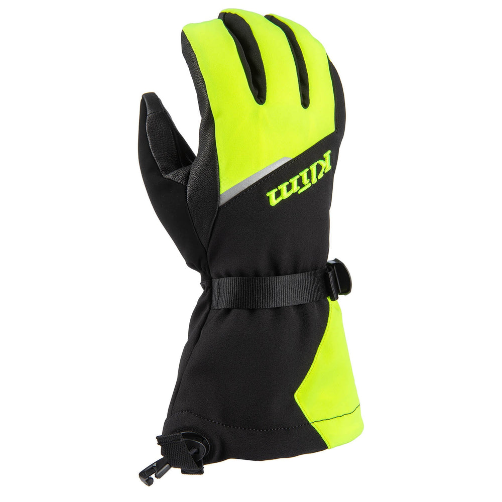 Klim Fusion Gauntlet Glove - Black/Hi-Vis