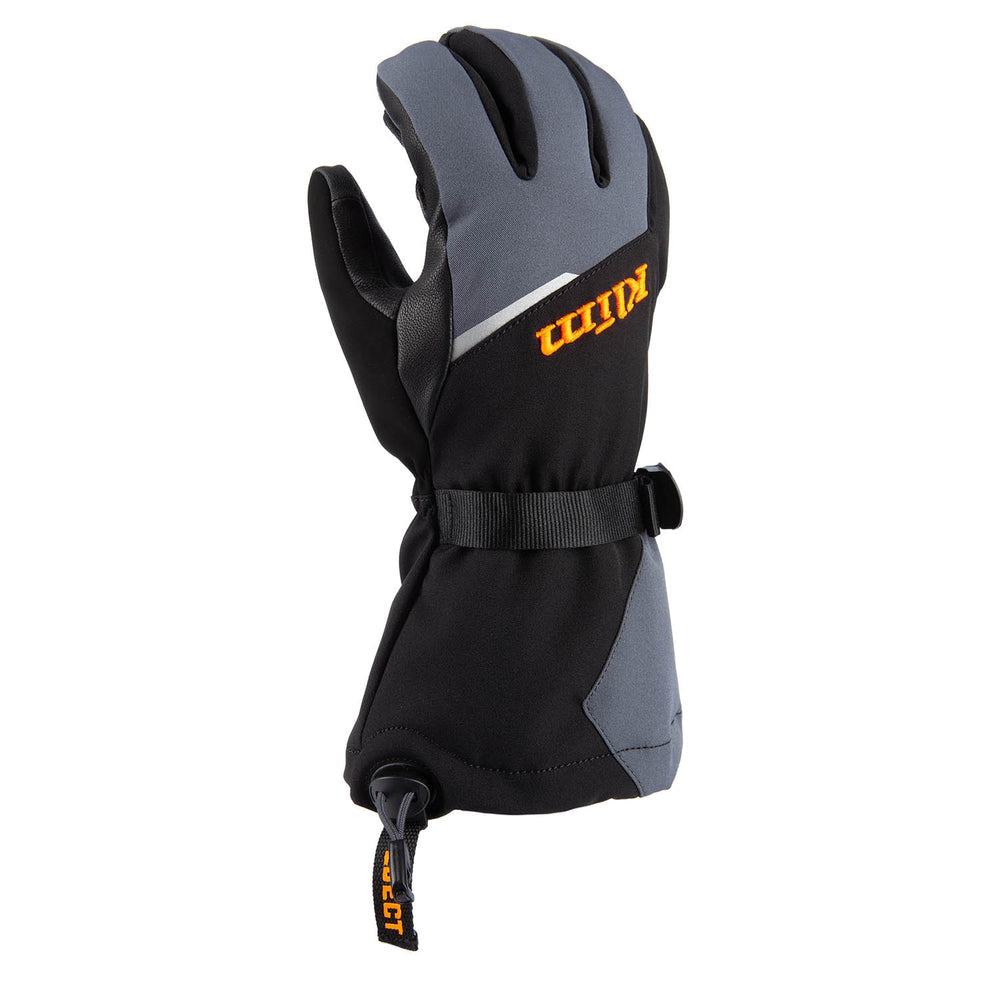 Klim Fusion Gauntlet Glove - Black/Strike Orange