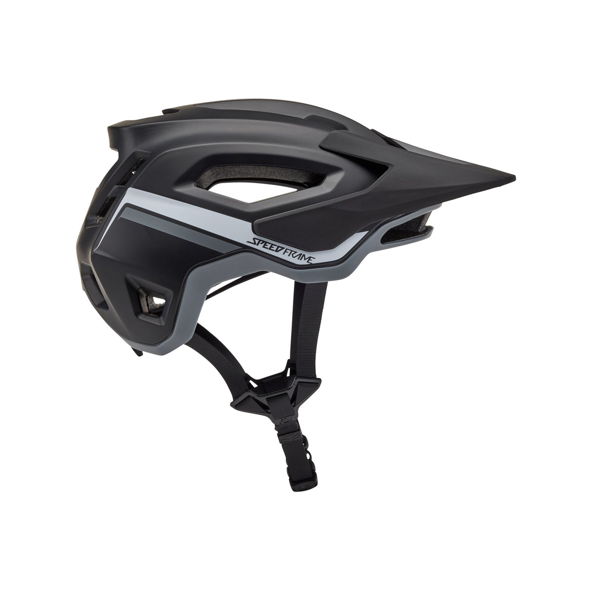Fox Racing Speedframe Racik Helmet CLOSEOUT - Black