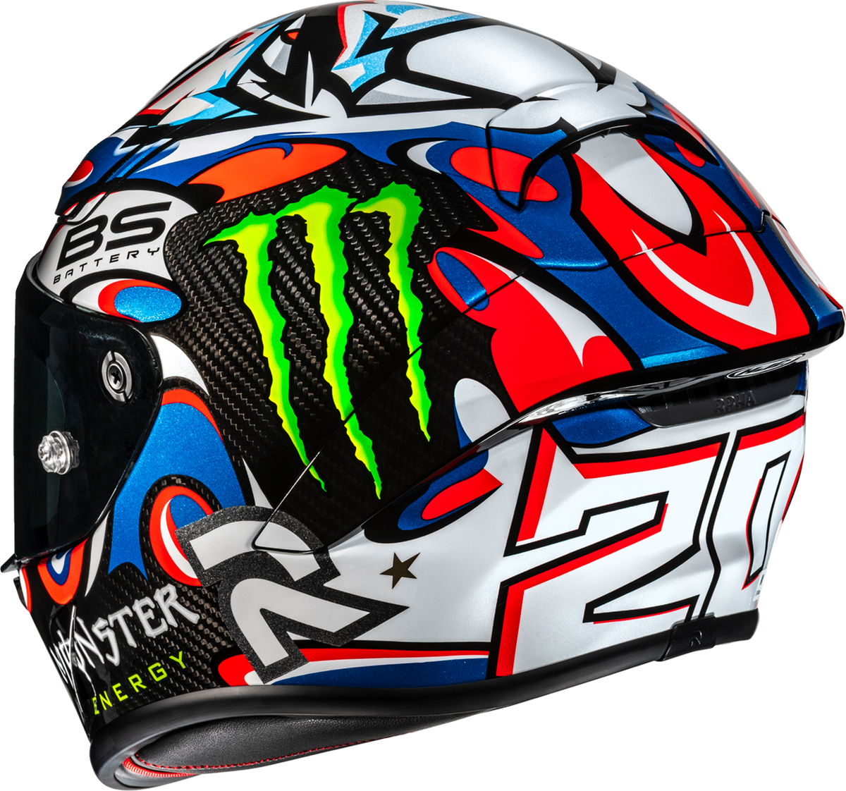 HJC RPHA 1N V2 Carbon Quartararo Le Mans III Helmet