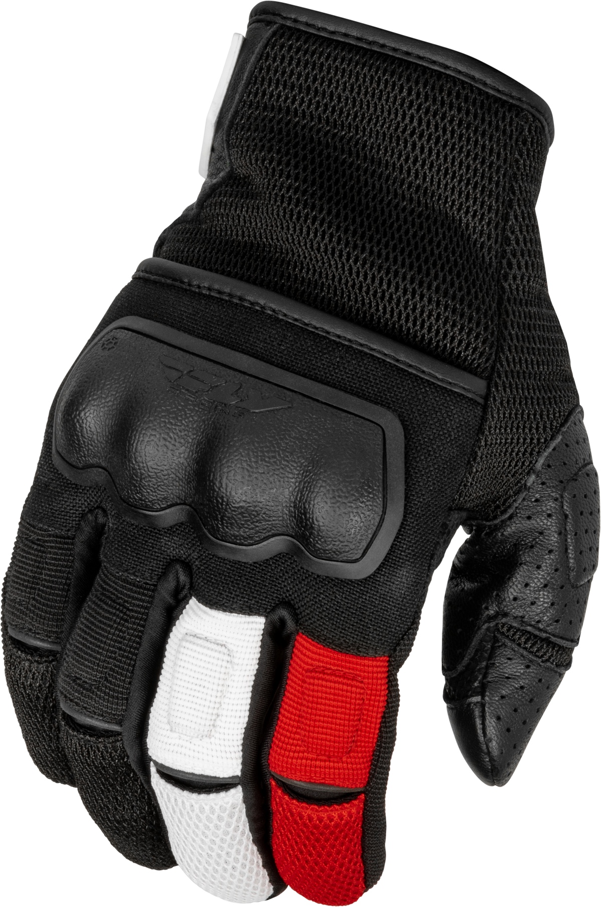 Fly Racing Coolpro Force Gloves - Black/White/Red