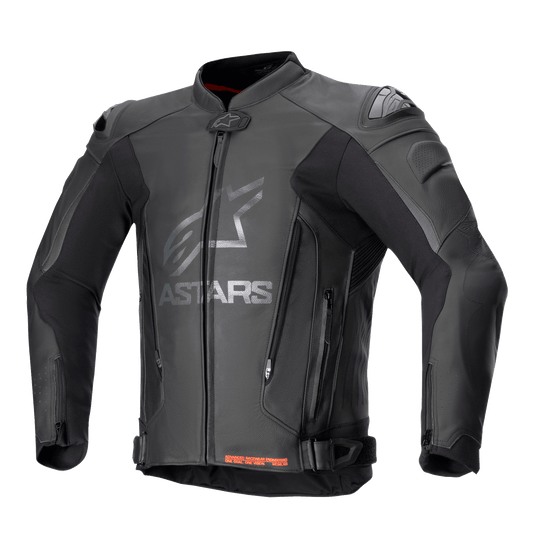 Alpinestars GP Plus V4 Leather Jacket - Black/Black