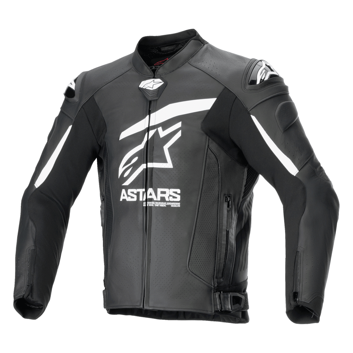 Alpinestars GP Plus R V4 Airflow Leather Jacket - Black/White