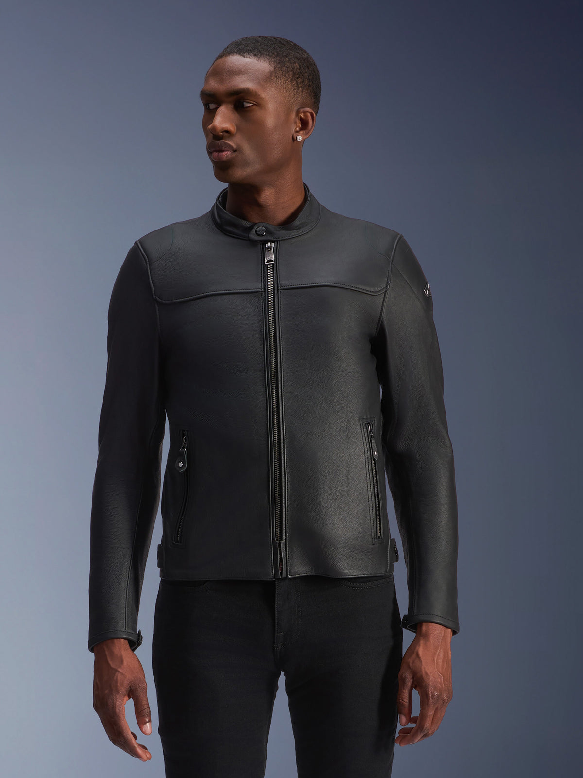 Alpinestars Blacktrack Leather Jacket - Black