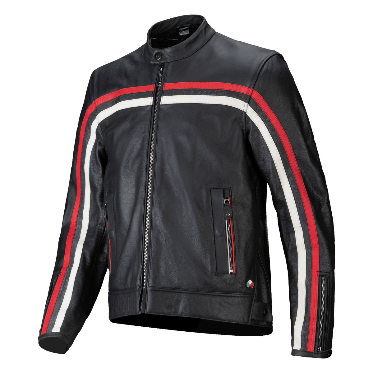 Alpinestars Dyno Leather Jacket - Red