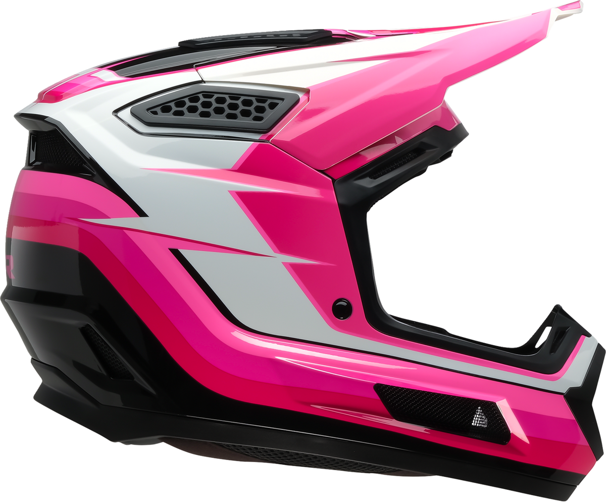 Z1R Dirt Maxx Vortex Helmet - Pink/White