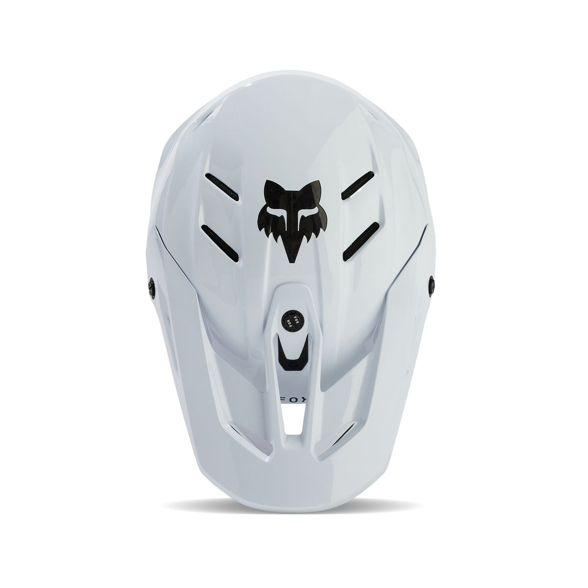 Fox Racing V3 Rs Carbon Solid Helmet - White