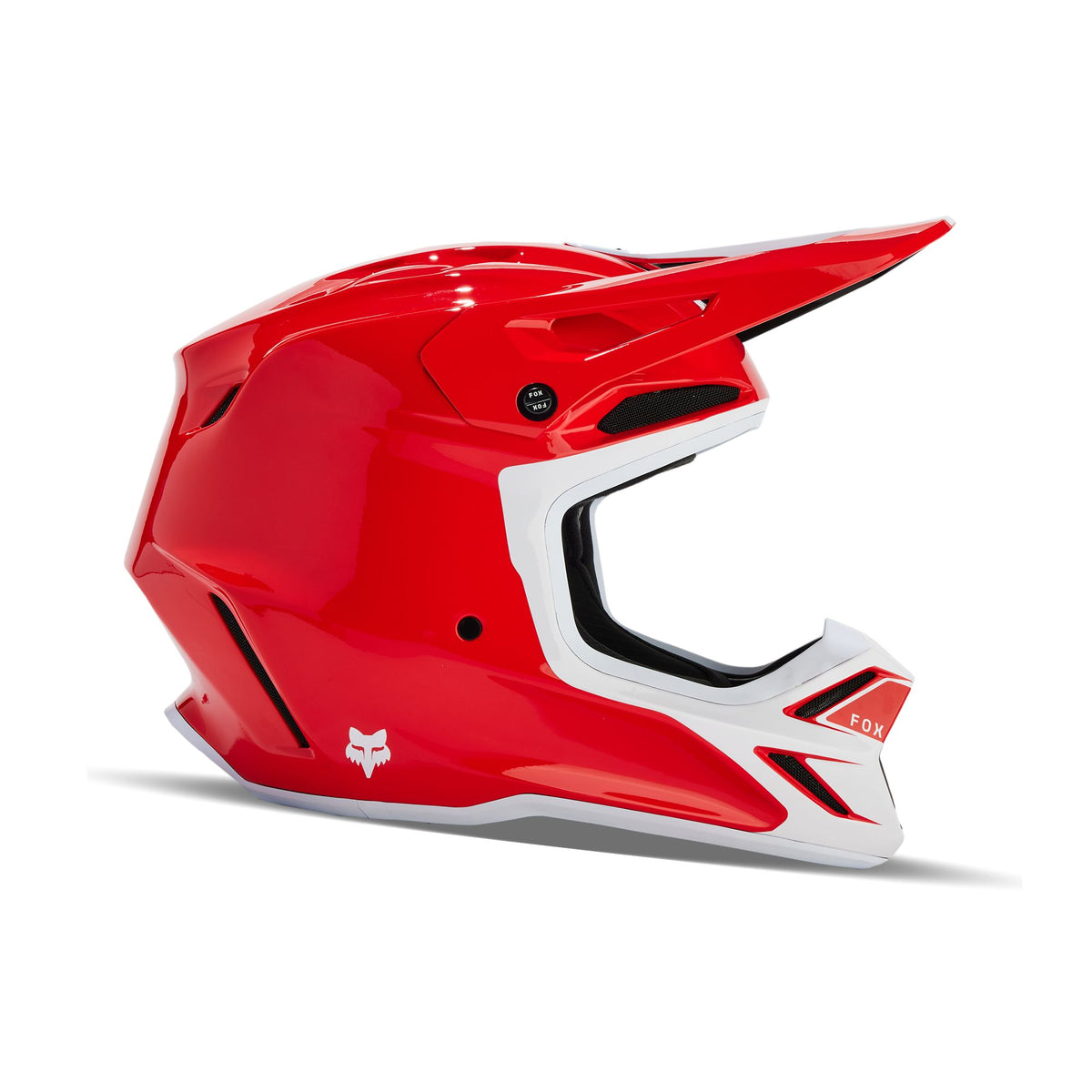 Fox Racing V3 Rs Optical Helmet - Flo Red