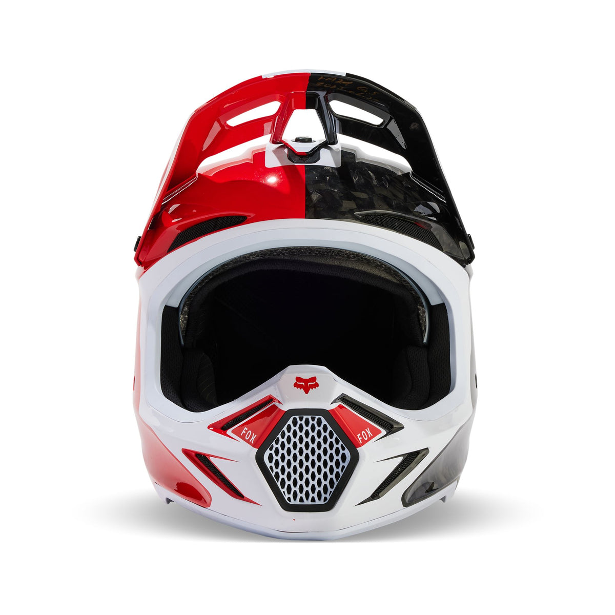 Fox Racing V3 Rs Optical Helmet - Flo Red