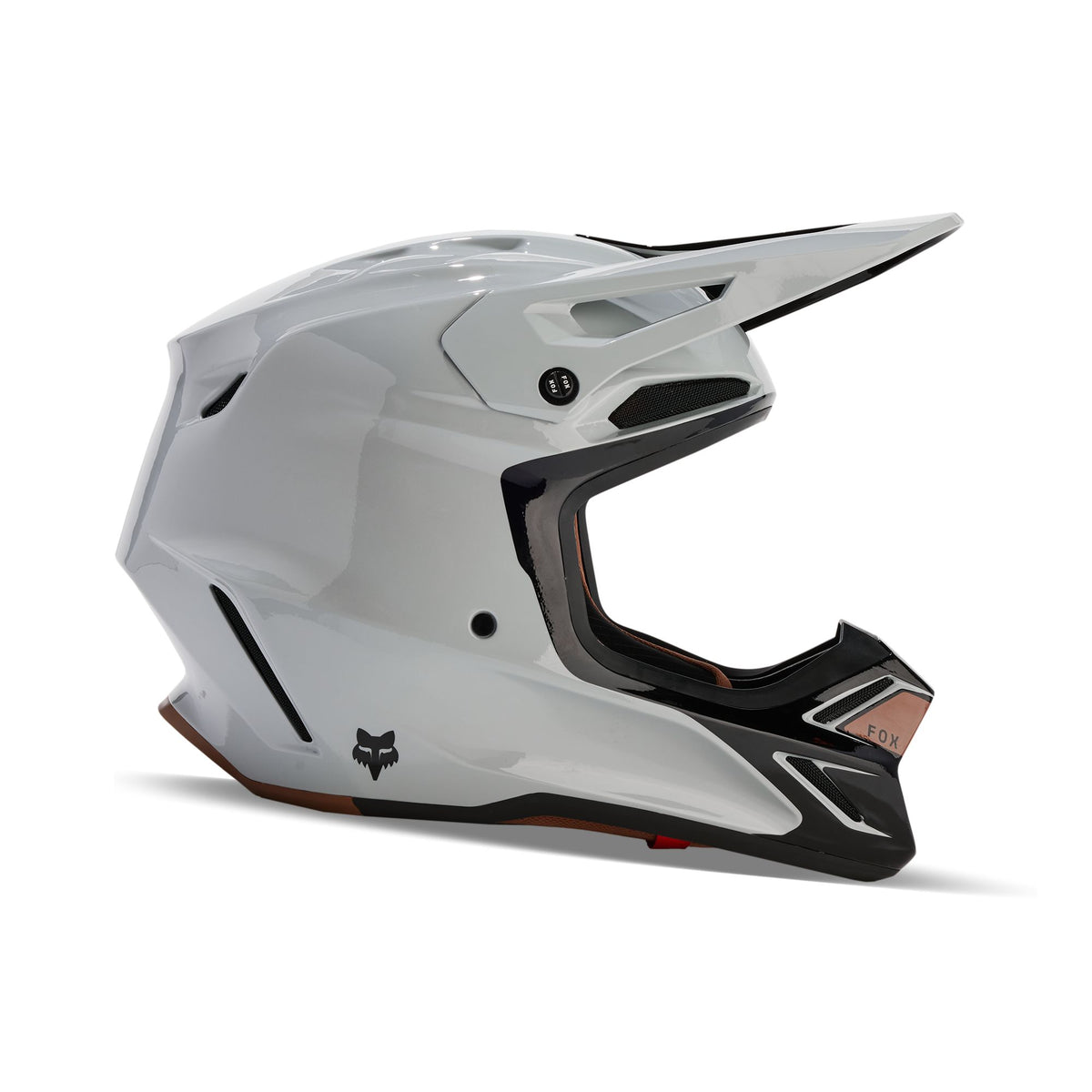 Fox Racing V3 Rs Optical Helmet - Steel Gray