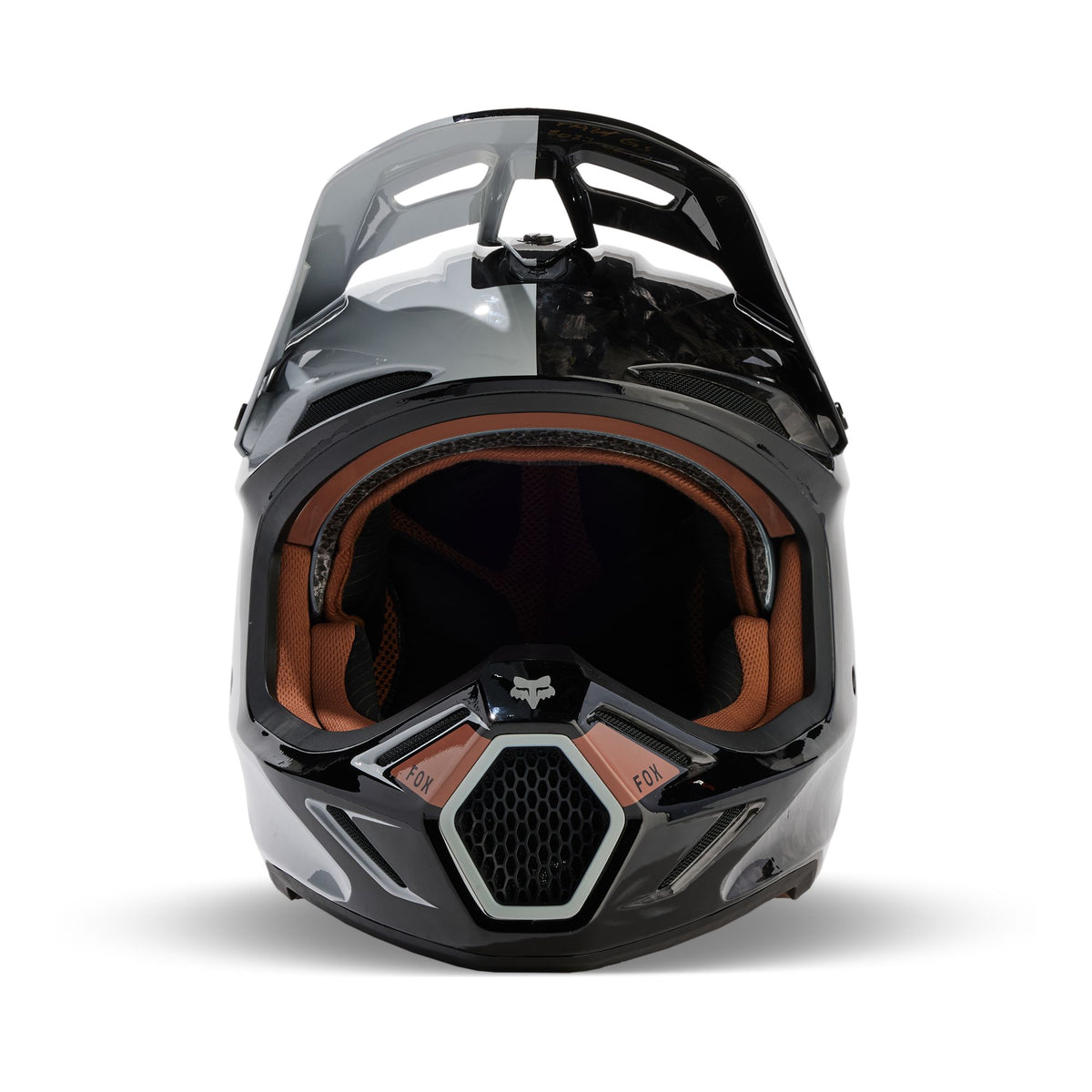 Fox Racing V3 Rs Optical Helmet - Steel Gray