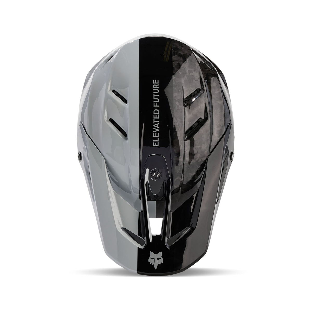 Fox Racing V3 Rs Optical Helmet - Steel Gray
