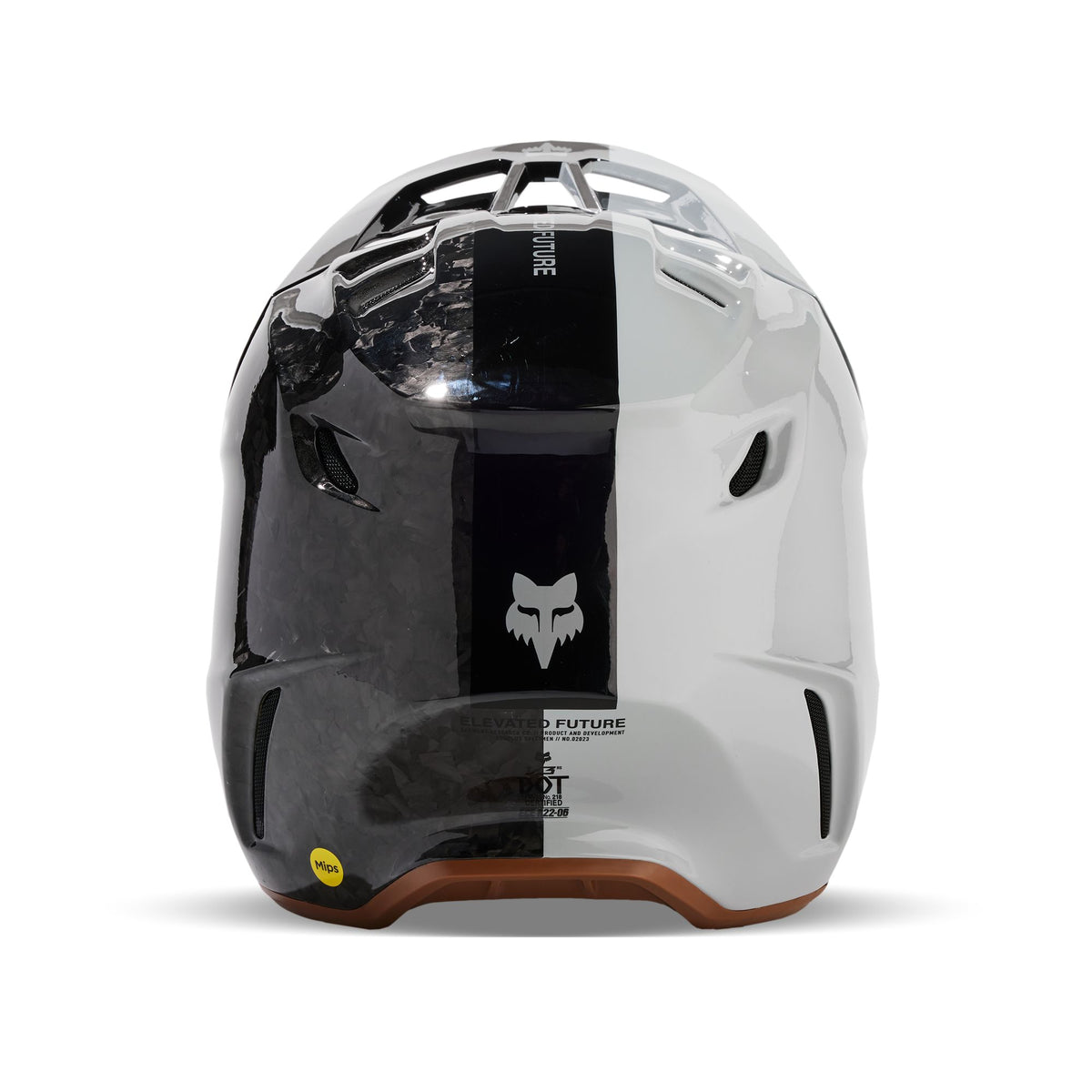 Fox Racing V3 Rs Optical Helmet - Steel Gray