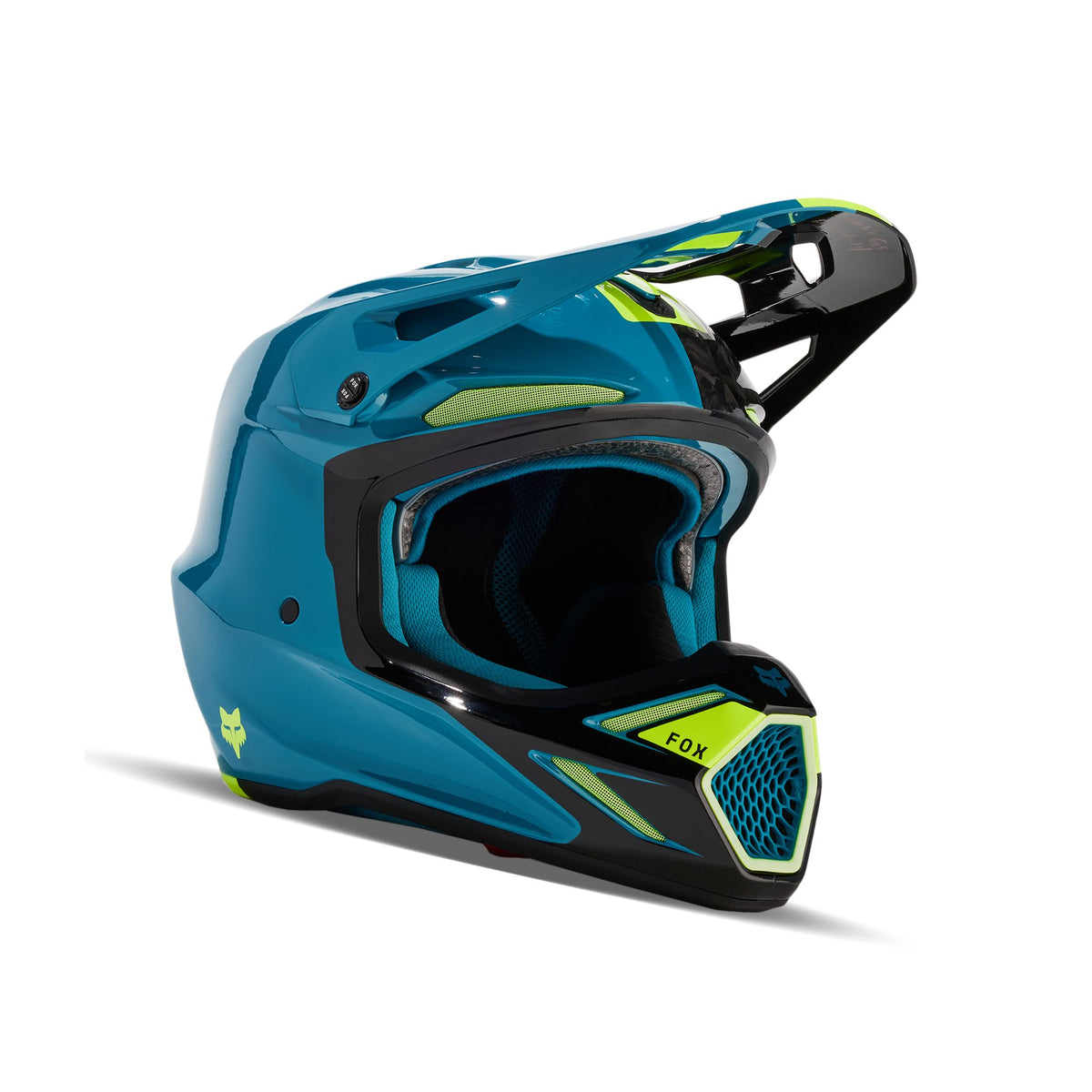 Fox Racing V3 Rs Optical Helmet - Maui Blue