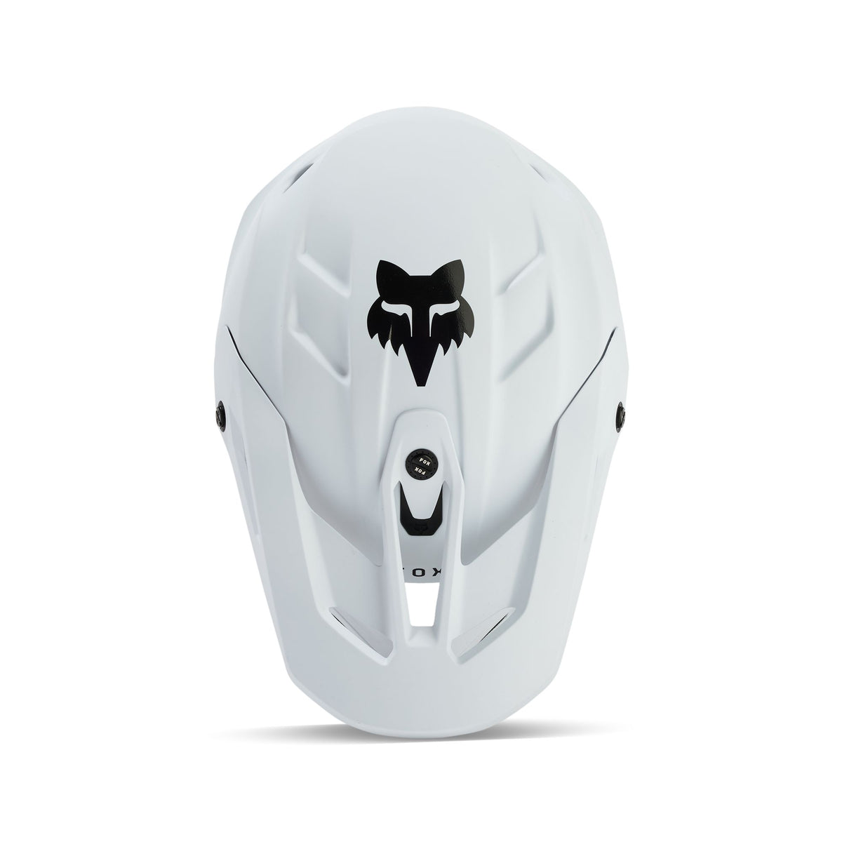Fox Racing V3 Solid Helmet - Matte White