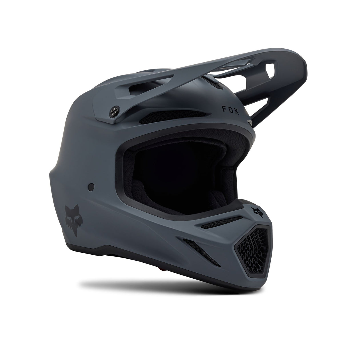 Fox Racing V3 Solid Helmet - Graphite