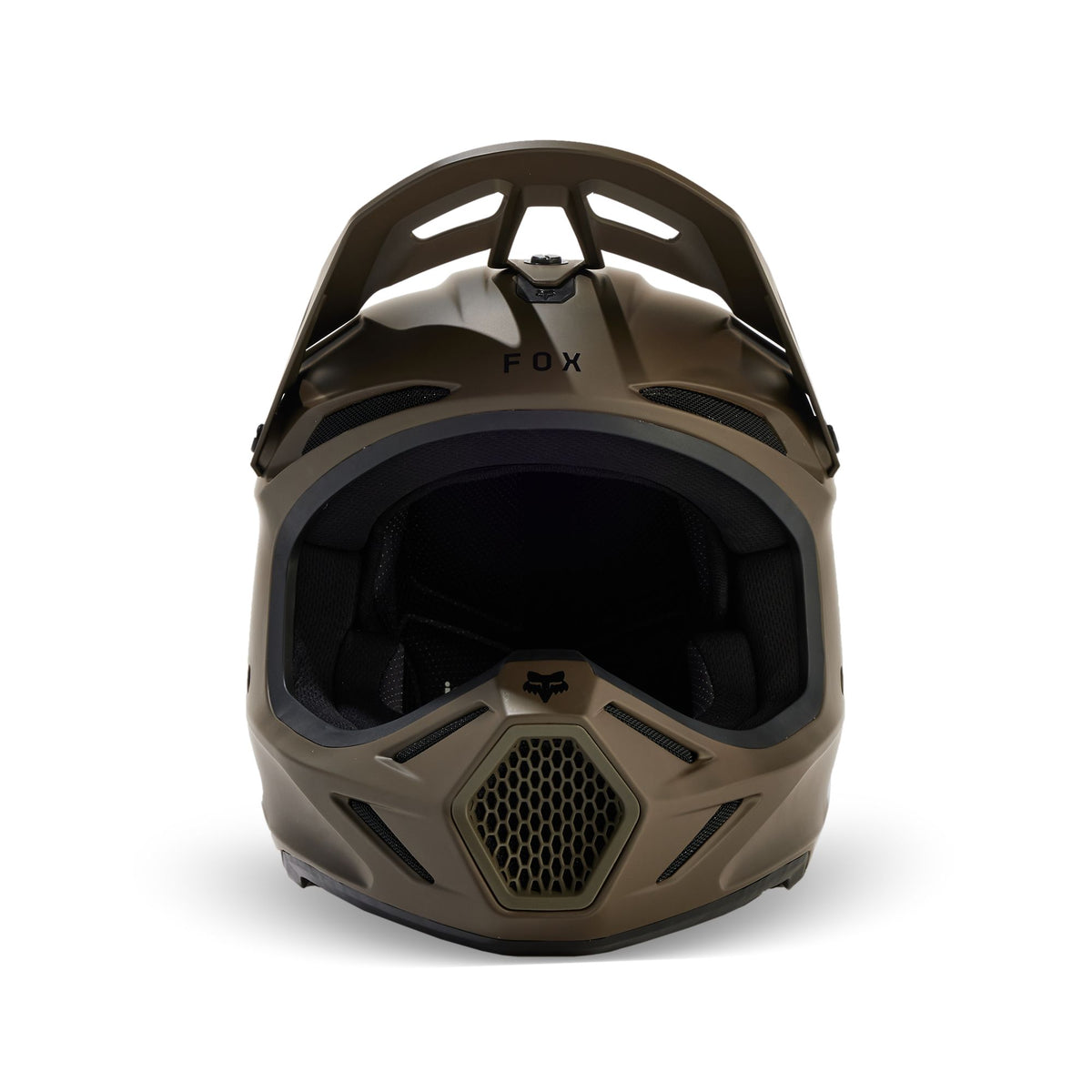 Fox Racing V3 Solid Helmet - Dirt