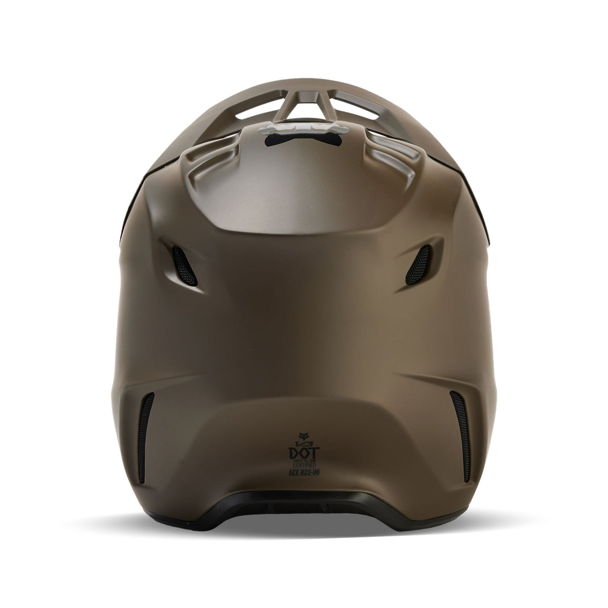 Fox Racing V3 Solid Helmet - Dirt